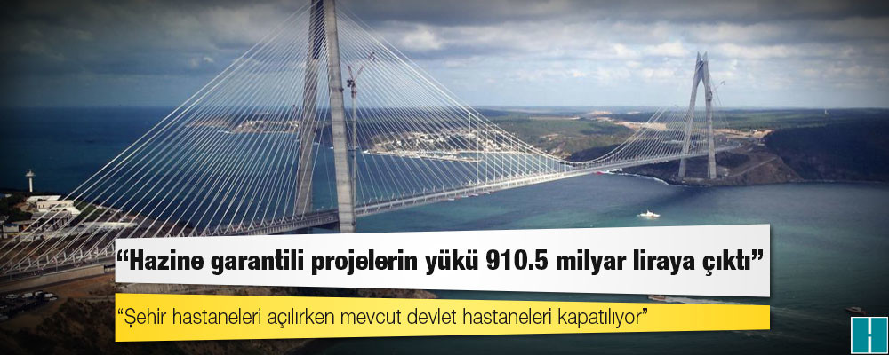 Prof. Dr. Uğur Emek: Hazine garantili projelerin yükü 910.5 milyar liraya çıktı