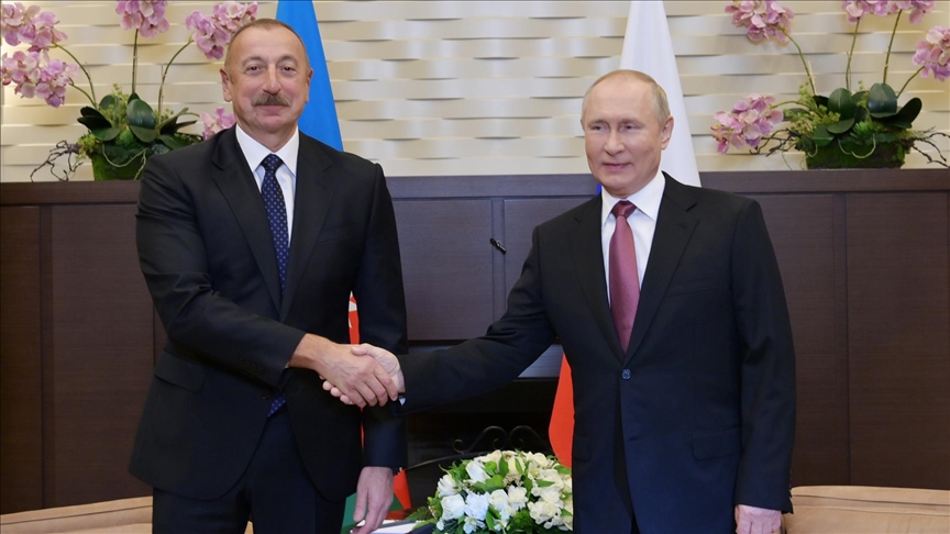 Putin ve Aliyev Soçi’de bir araya geldi; Dağlık Karabağ'daki gelişmeler konuşuldu