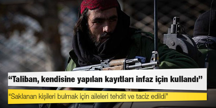 Rapor: Taliban, 100'den fazla eski asker ve polisi öldürdü veya kaybetti