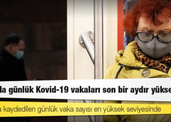 Rusya’da günlük Kovid-19 vakaları son bir aydır yükseliyor