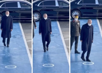 Saray, “hasta” iddialarına “yürüyen Erdoğan” videosu ile cevap verdi