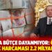 Saray’a bütçe dayanmıyor: Örtülü ödenek harcaması 2.2 milyarı geçti