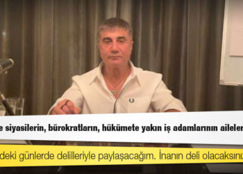 Sedat Peker'den 'yasadışı bahis' iddiası: "Bu listede siyasilerin, bürokratların, hükümete yakın iş adamlarının aileleri de var"