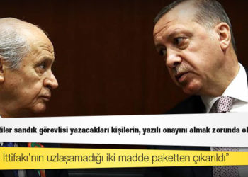 Seçim yasasında çatlak: Cumhur İttifakı’nın uzlaşamadığı iki madde paketten çıkarıldı