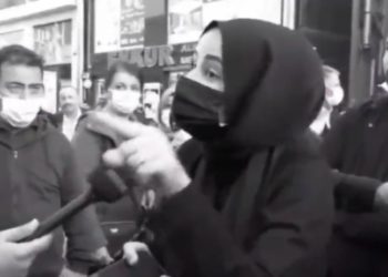 Sokak röportajında 'tehdit': Devletin içindeyim, hakkınızda işlem başlatırım