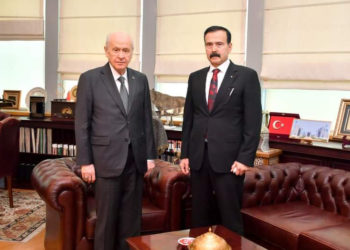 Suç örgütü lideri Kürşat Yılmaz, tahliye olduktan sonra Bahçeli’yi ziyaret etti