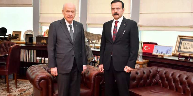 Suç örgütü lideri Kürşat Yılmaz, tahliye olduktan sonra Bahçeli’yi ziyaret etti