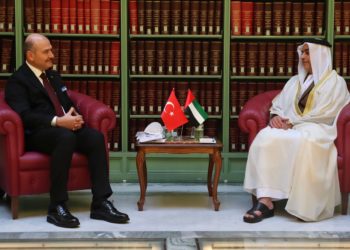 Süleyman Soylu ‘15 Temmuz’un faili’ dediği BAE Başbakan Yardımcısı Nahyan’la görüştü