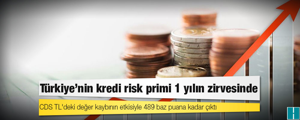 Türkiye'nin kredi risk primi 1 yılın zirvesinde