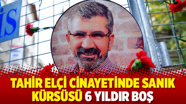 Tahir Elçi cinayetinde sanık kürsüsü 6 yıldır boş