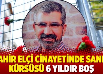 Tahir El&ccedil;i cinayetinde sanık k&uuml;rs&uuml;s&uuml; 6 yıldır boş
