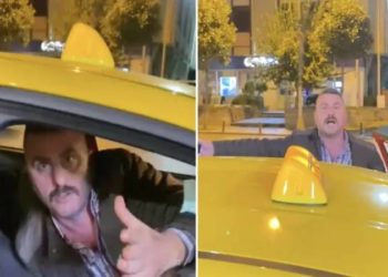 Taksiciden gazeteciye küfür ve tehdit: Kafana sıkarım