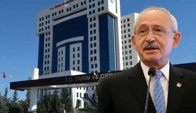 Tarım ve Orman Bakanlığı’ndan Kemal Kılıçdaroğlu’na yanıt