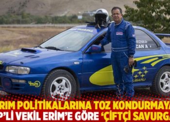 Tarım politikalarına toz kondurmayan AKP&rsquo;li vekil Erim'e g&ouml;re '&ccedil;ift&ccedil;i savurgan'