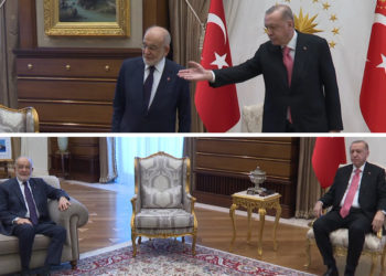 Temel Karamollaoğlu’nun oturacağı koltuğu Erdoğan gösterdi