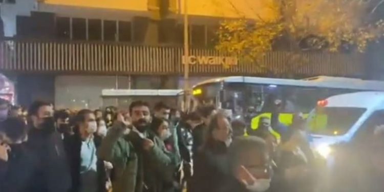 Trabzon’da ‘Hükümet istifa’ sloganları