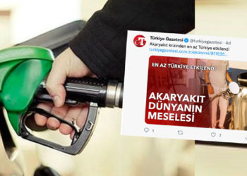Türkiye gazetesi: Akaryakıt krizinden en az Türkiye etkilendi