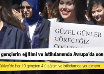 Türkiye, gençlerin eğitimi ve istihdamında Avrupa’da son sırada