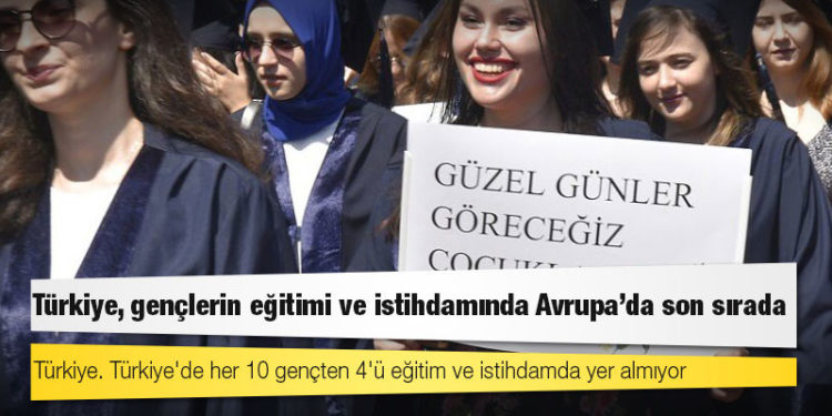 Türkiye, gençlerin eğitimi ve istihdamında Avrupa’da son sırada