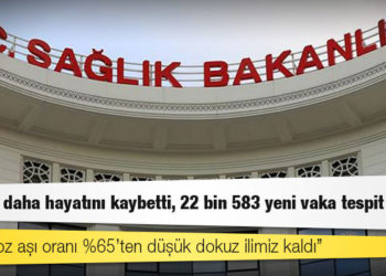 Türkiye'de Koronavirüs: 215 kişi daha hayatını kaybetti, 22 bin 583 yeni vaka tespit edildi