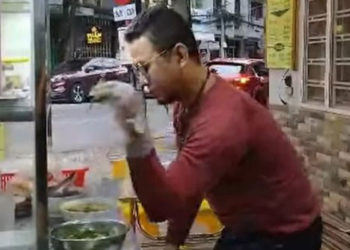 Vietnam'da Nusret Gökçe'yi taklit eden noodle satıcısı polis merkezine çağrıldı