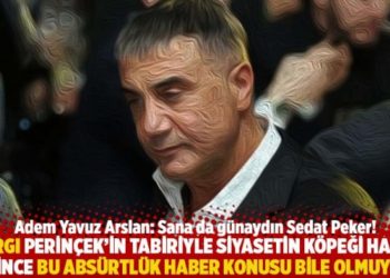 "Yargı Perin&ccedil;ek&rsquo;in tabiriyle siyasetin k&ouml;peği haline gelince bu abs&uuml;rtl&uuml;k haber konusu bile olmuyor"