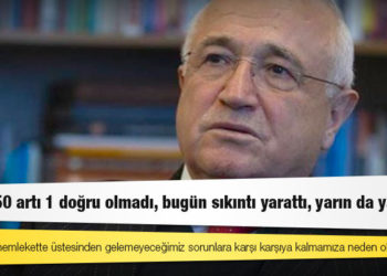 Çiçek: 50 +1'in hem bugün hem de gelecekte önemli sıkıntılara sebebiyet vereceğini, Türkiye'yi bir kaosa sürükleyeceğini yine söylüyorum