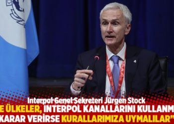 "Üye ülkeler, Interpol kanallarını kullanmaya karar verirse kurallarımıza uymalılar"