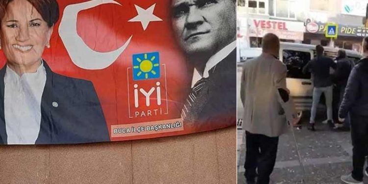 İYİ Parti standına saldıran kişi gözaltına alındı