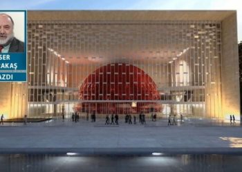 İnilerek girilen opera, sanat merkezi gördünüz mü hiç?