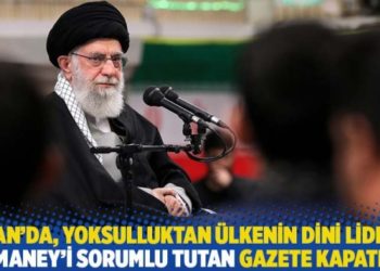 İran'da, yoksulluktan &uuml;lkenin dini lideri Hamaney'i sorumlu tutan gazete kapatıldı