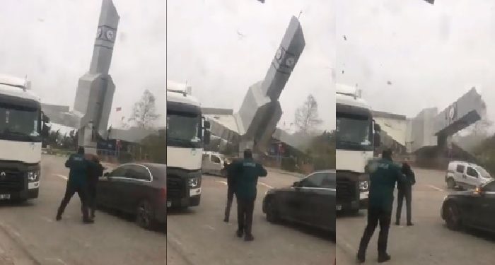 İstanbul fırtınaya teslim: saat kulesi yıkıldı, TIR’lar devrildi; 4 can kaybı
