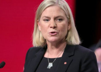 İsveç'in ilk kadın başbakanı Andersson, seçilmesinden saatler sonra istifa etti