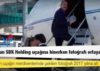 İçişleri Bakanı Süleyman Soylu'nun SBK Holding uçağına binerken fotoğrafı ortaya çıktı