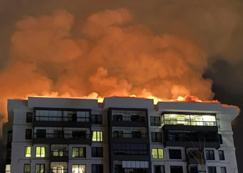 İşten çıkarılan apartman görevlisi vanaları kapatıp, 11 katlı binayı kundakladı