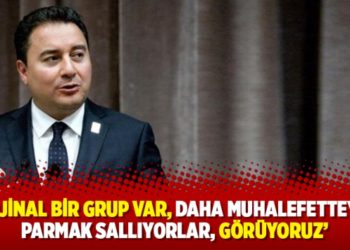 &lsquo;Marjinal bir grup var, daha muhalefetteyken parmak sallıyorlar, g&ouml;r&uuml;yoruz&rsquo;