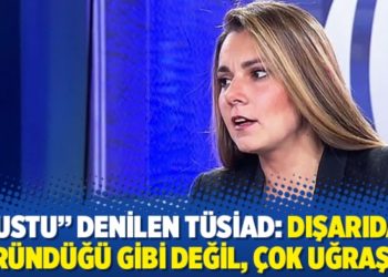 &ldquo;Sustu&rdquo; denilen T&Uuml;SİAD: Dışarıdan g&ouml;r&uuml;nd&uuml;ğ&uuml; gibi değil, &ccedil;ok uğraştık
