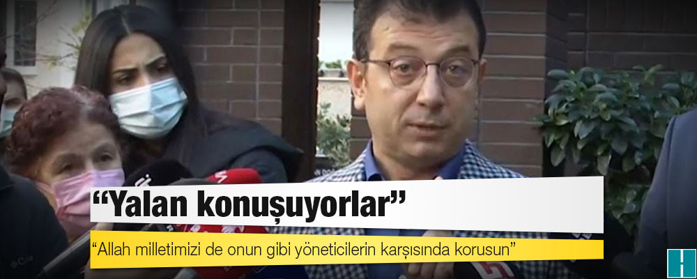 İmamoğlu'ndan, Soylu’nun İBB’ye yapılan işçi alımlarıyla ilgili iddialarına yanıt: “Eğer teröristlerse neden gelip almıyorlar”