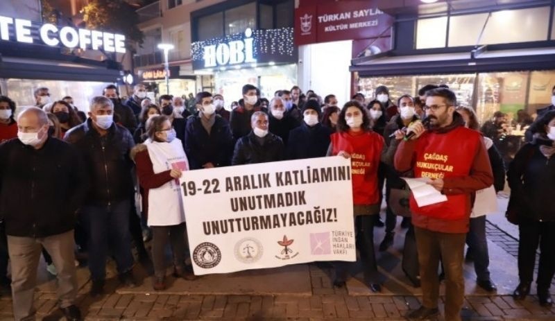 İzmir’de 19 Aralık Katliamı anması