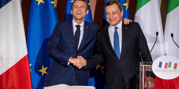 Macron ve Draghi AB’de yatırımı artırmak için mali kurallarda reform istedi