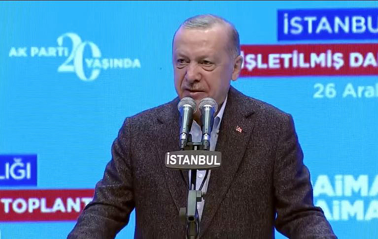 Erdoğan, İmamoğlu’nu hedef aldı: Utanmadan bana mektup gönderiyor