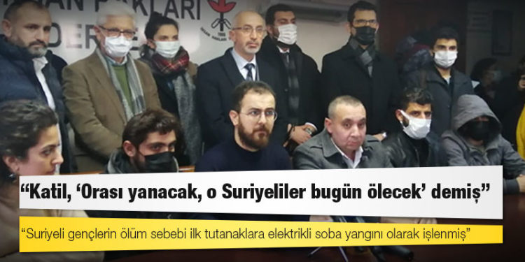 3 Suriyeli gencin ölüm sebebi ilk tutanaklara elektrikli soba yangını olarak işlenmiş