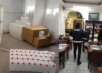 81 ilde sahte içki operasyonu: 100'den fazla gözaltı