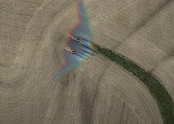 ABD'nin hayalet bombardıman uçağı Google Earth'e yakalandı