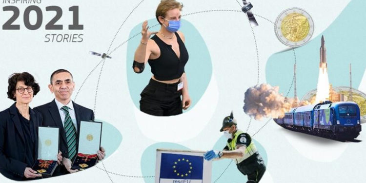 AB'nin “ilham verenler” listesinin başında Uğur Şahin ve Özlem Türeci yer aldı