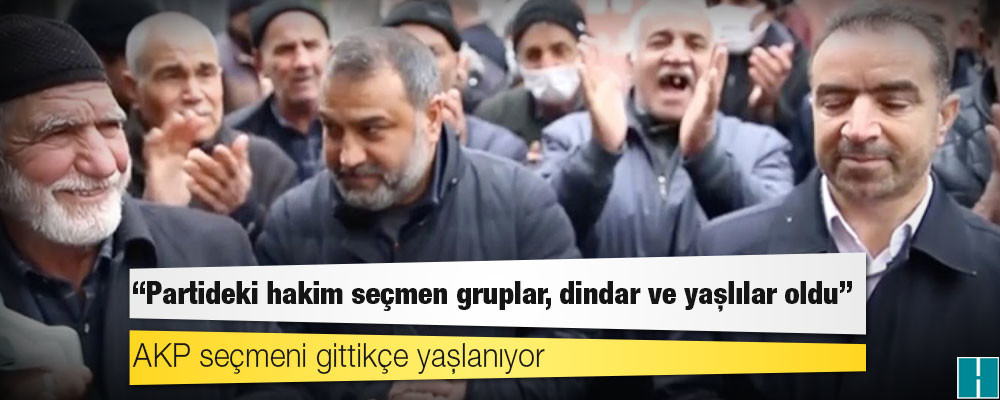 AKP seçmeni gittikçe yaşlanıyor: "Partideki hakim seçmen gruplar, dindar ve yaşlılar oldu"