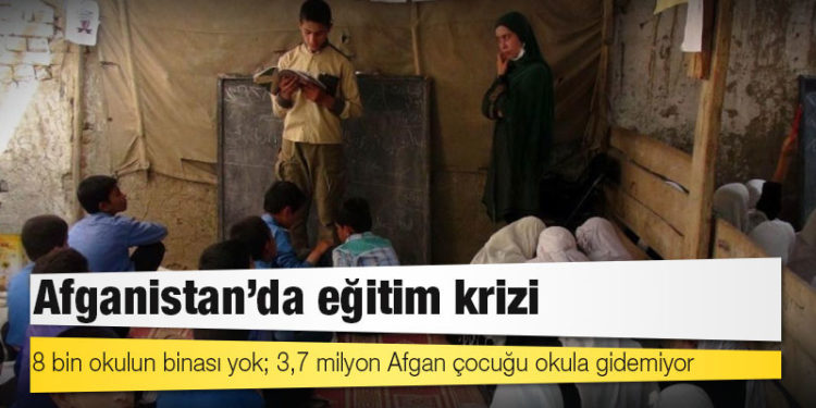 Afganistan'da eğitim krizi: 8 bin okulun binası yok; 3,7 milyon Afgan çocuğu okula gidemiyor