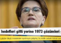 Akşener: Madem kur düştü, madem artık uçuyoruz o zaman hemen doğalgaz ve elektrik faturalarını düşürün