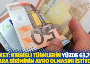 Anket: Kıbrıslı Türklerin yüzde 63,79'u para biriminin avro olmasını istiyor