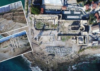 Antalya'da bir evin altında 7'nci yüzyıla ait sinagog bulundu